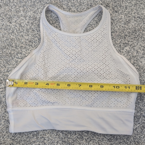 Lululemon Athletica Light Gray Sports Bra - Picture 3 of 5